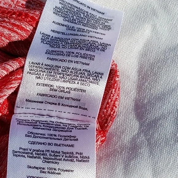 Columbia Red & White Tee Shirt XL - Picture 12 of 14